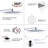 Thermostatic Complete Shower System with Rough in-Valve-97571321