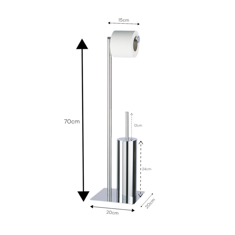 Stamford Free Standing Toilet Paper Holder