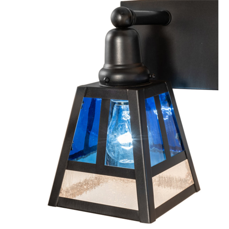 "T" Mission 4 - Light Vanity Light, Blue/White
