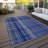 Kinslee Washable Plaid Indoor / Outdoor Rug-702337105