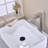 Contemporary Bathroom Tap In Brushed Nickel - Enhances Function And Style Single Hole Faucet Smooth Straight Flow With Splash- Aerator