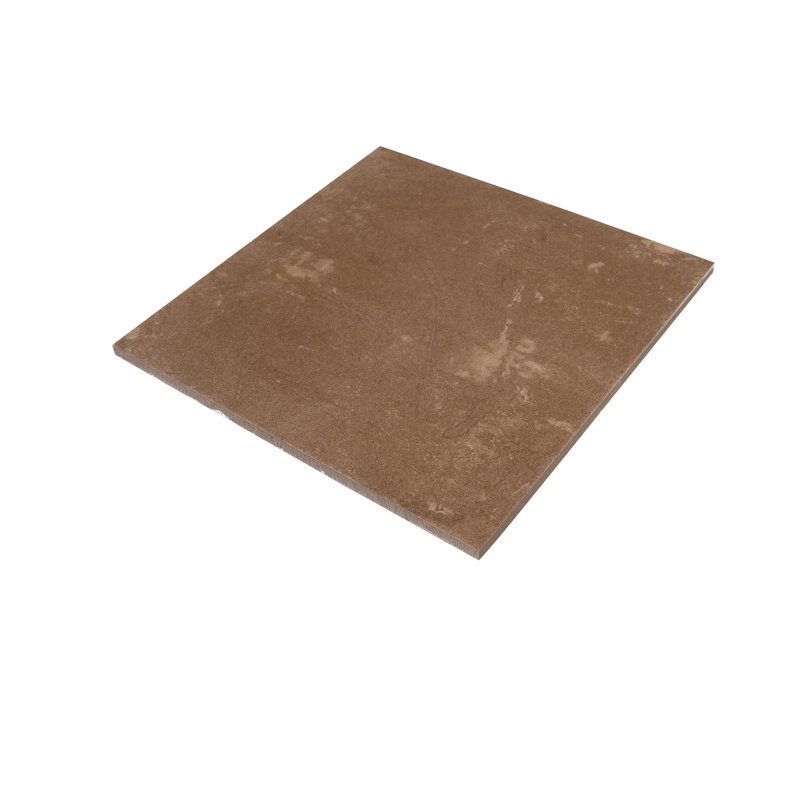 Palmera 9x9 Terracotta Brown Porcelain Plain Square Wall and Floor Tile (6.96 sq ft/case) - 13 Pack, Brown/Terracotta