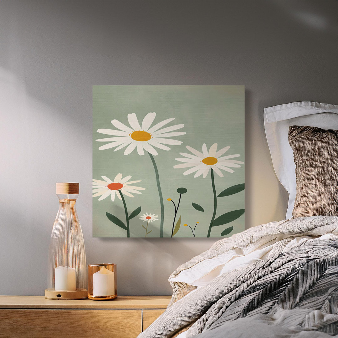 Elegant Floral Botanical Canvas Wall Art