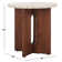 Table d'appoint Malachi Travertine