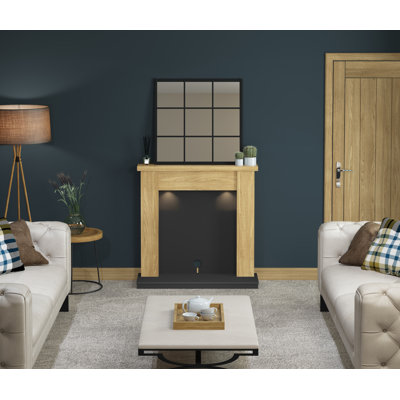 Barrowden Flare 107 cm W Electric Fireplace