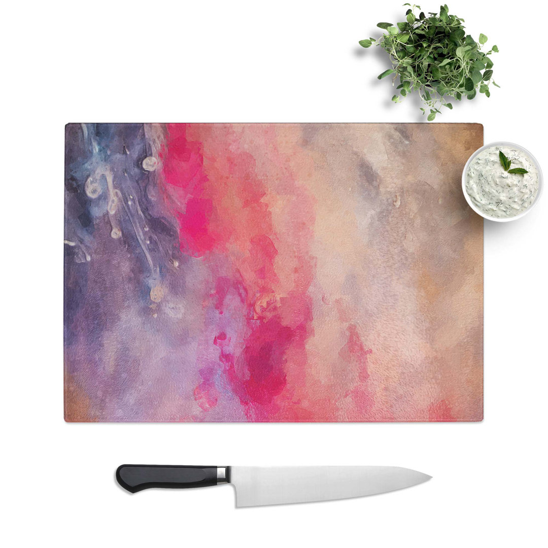 Tempered Glass Affection Chopping Board