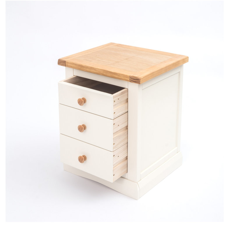 Clark 45 cm W Bedside Table