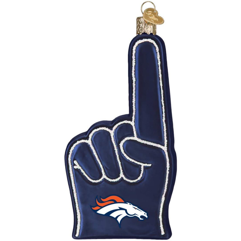 Ornement suspendu en mousse NFL, Denver Broncos