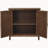 2-Door Mirrored Accent Cabinet