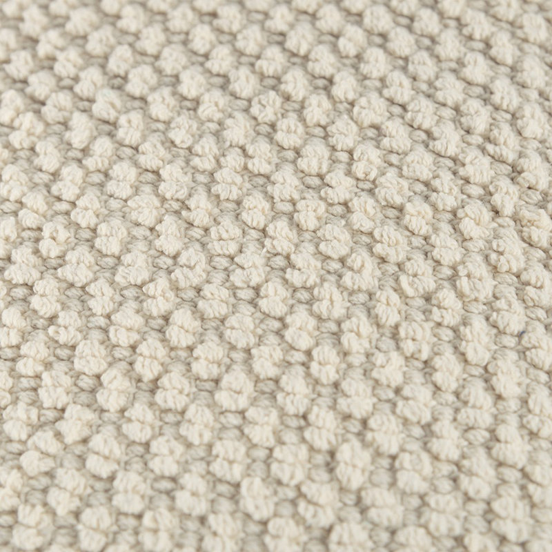 Coussin décoratif en coton, Naturel