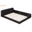 Lit plateforme tapissier avec 2 lampes de lecture-1970534554