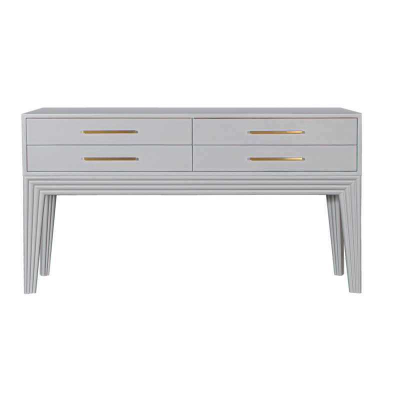 Barcelona Console Table, Light Gray