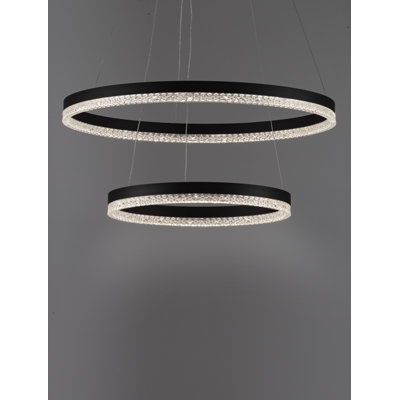 ADRIA 2 - Light Black LED Pendant