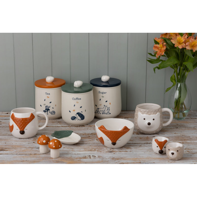 Woodland Ceramic / Porcelain Spoon Rest