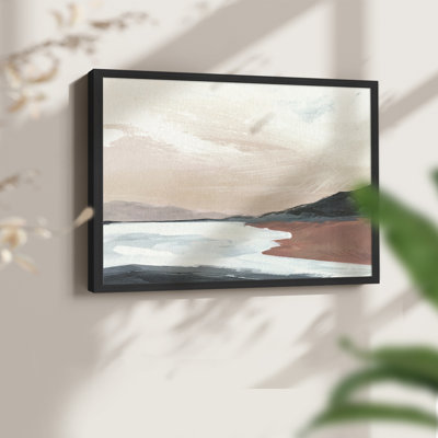 Paynes Coast II -Framed Print - Restickable