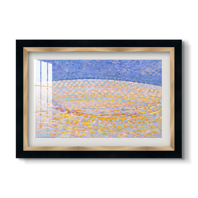 Dune III, 1909 - Piet Mondrian - Estampe encadrée sur mesure
