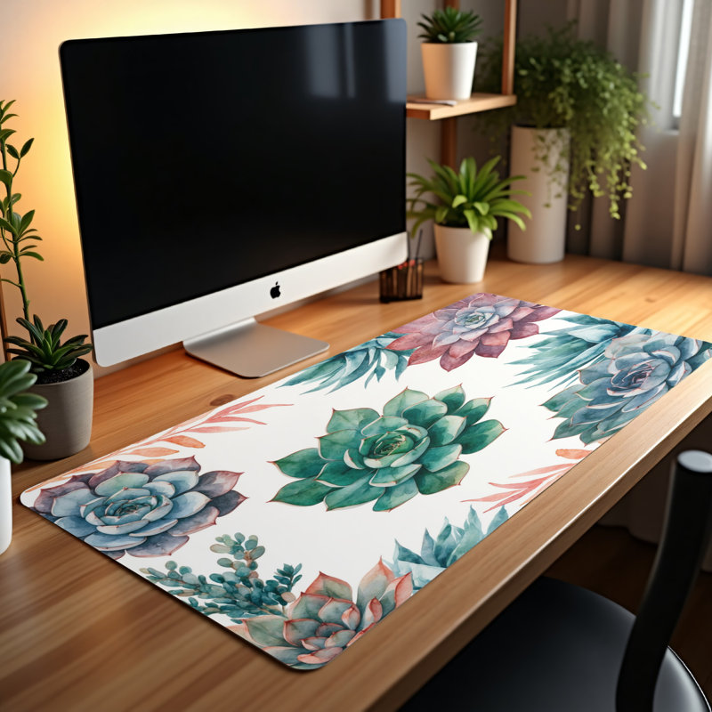Polyester Desk Pad, 23.6x13.8