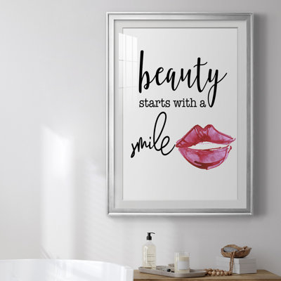 " Beauty Starts With A Smile "