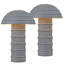 Lampe de table DEL Cremini 17,5 po-470102436