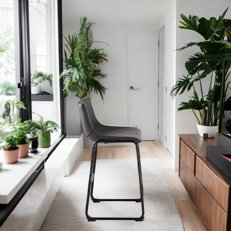 Tabouret de comptoir Marteny Dondan, Tabouret de comptoir (siège d'une hauteur de 26 p, Noir
