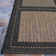 Sania Geometric Cocoa Black Indoor Outdoor Area Rug