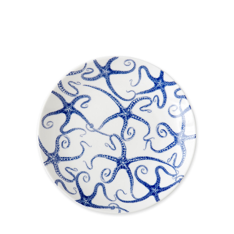 Starfish Porcelain Salad/Dessert Plate