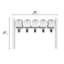 Balmoral Quint Mount Mailbox /w/ Pyramid Caps, Personalized Door Medallion, Newspaper Box (5 Mailboxes, Posts, 5 Newspaper Boxes, 5 Medallions)-1425673482-1426012932