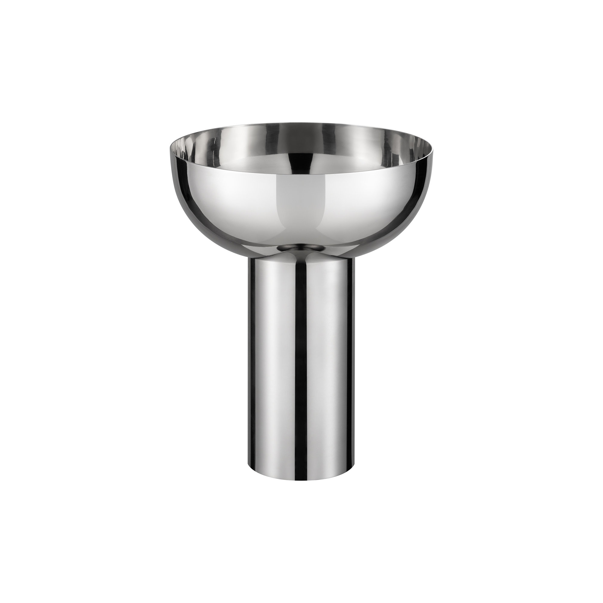Miyabi PVD Coated Stainless Steel Table Vase, Silber