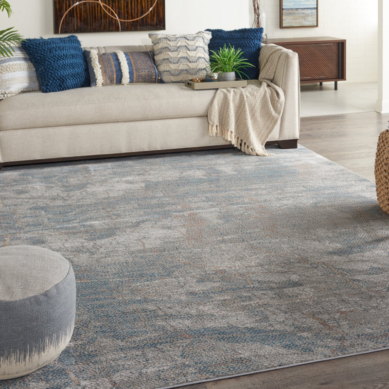 Abstract Indoor Rug, Rectangle 3'11" x 5'11"
