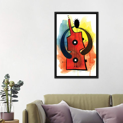 «Guitare» par Stacey Brown - reproduction d'art