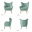 Fauteuil à oreilles 29,25 po Avianna-819457597