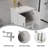 30'' Single Bathroom Vanity Base Only