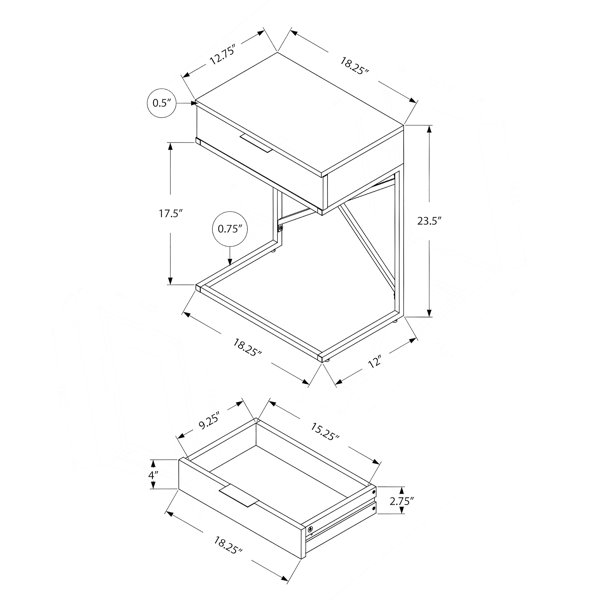 Dimensions du produit