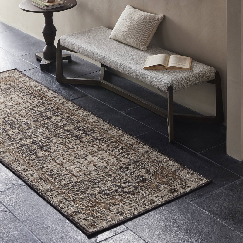 Prato Hand Knotted Rug-Prato-Runner-3'x9', Neutral, Runner 3' x 12'