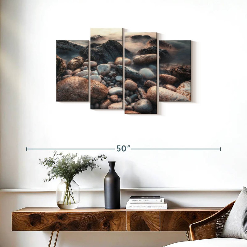 Alvord Beach Pebbles, 22" H x 36" W