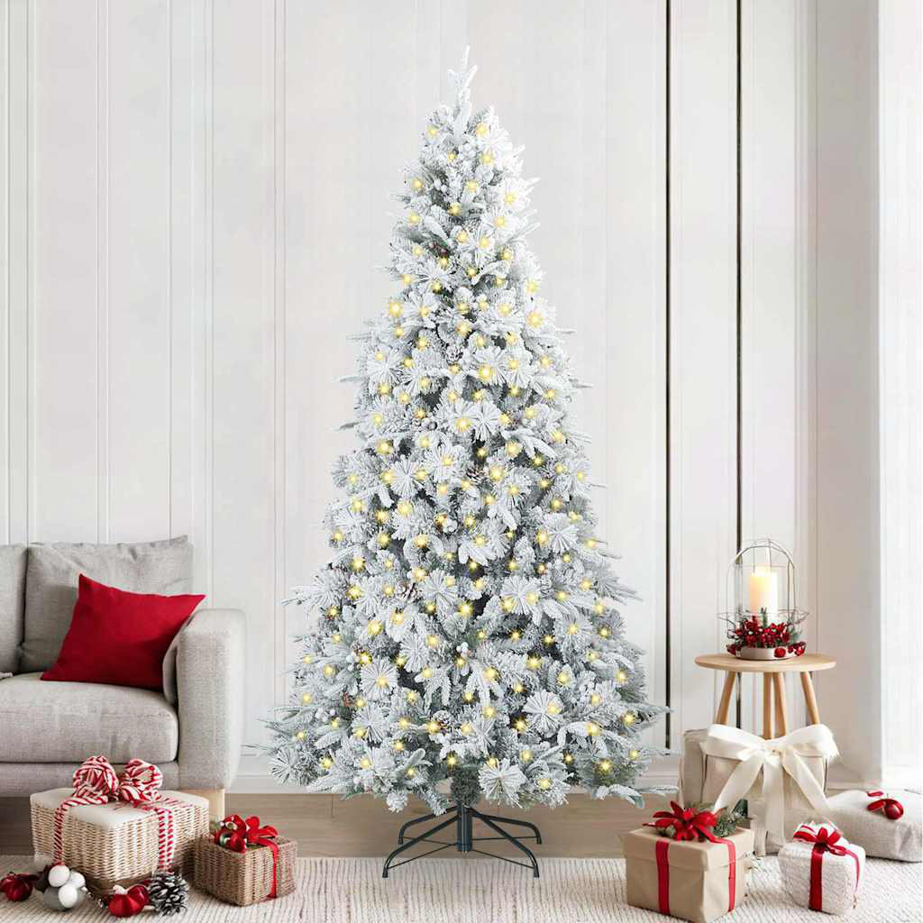 Artificial Hinged Christmas Tree PE and PVC