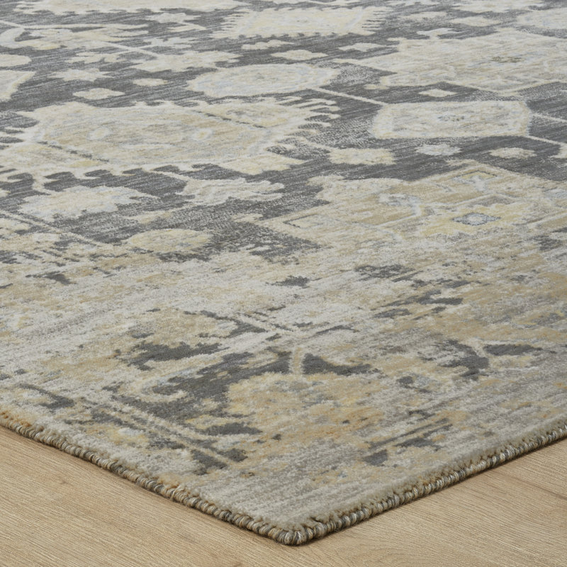 Wool Area Rug, Rectangle 2' x 3'