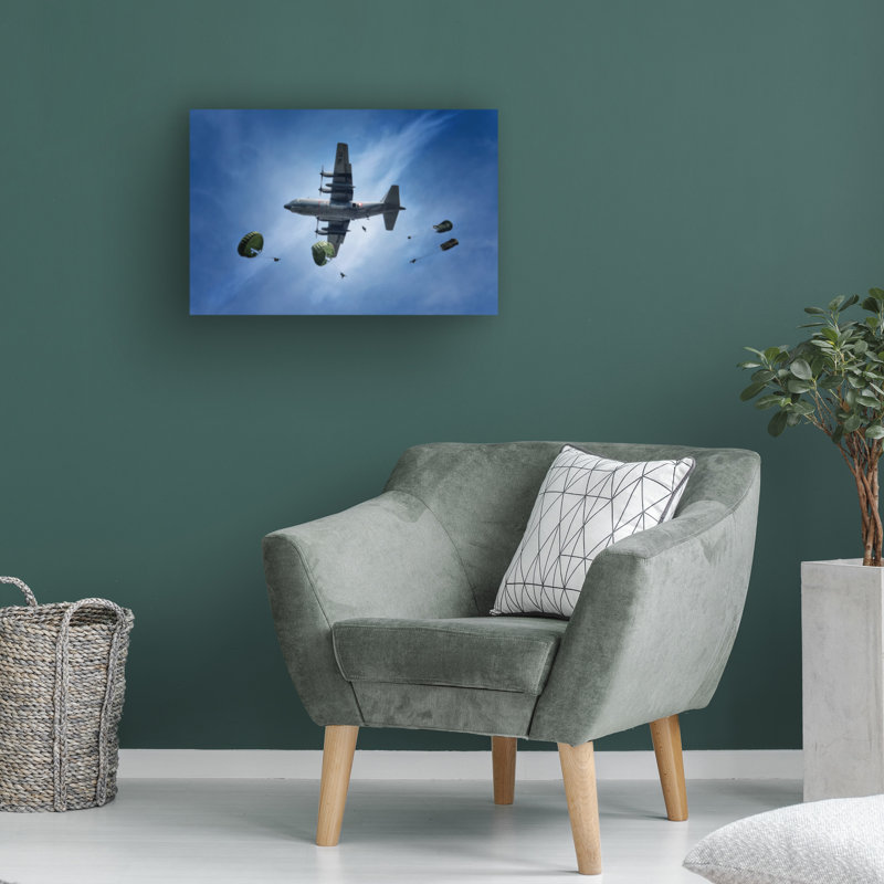 Bolog Rooswandy Juniawan Drop Zone Canvas Art, 22" H x 32" W