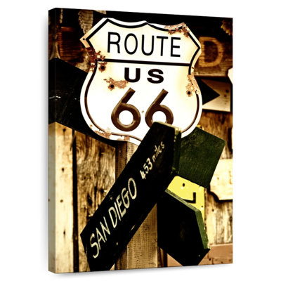 Mehar Route 66 Sign