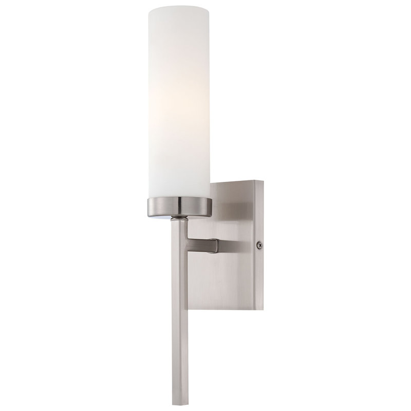 Nani Steel Wallchiere, Brushed Nickel