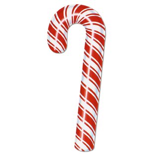 Whimsy Santa Scattered Candy Cane Paper Party Cups (Set of 8)