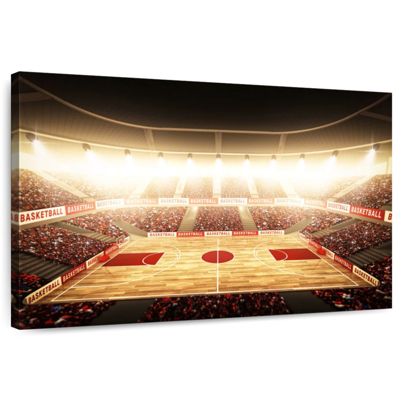Sireci Basketball Stadium, 8" H x 12" W