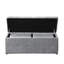 Ensemble de repose-pieds rectangulaire 1 pièce en velours avec 2 repose-pieds-1297803095