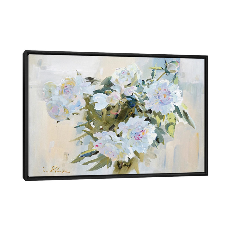 Peonies by Igor Zhuk - Painting on Canvas