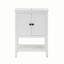 Meuble-lavabo moderne avec lavabo en céramique