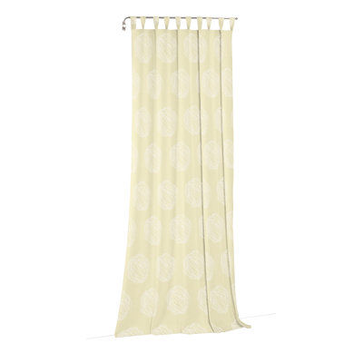 Lata Room Darkening Curtain Single Panel