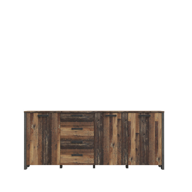 Lanham 206.1cm W 4 - Drawer Chest of Drawers