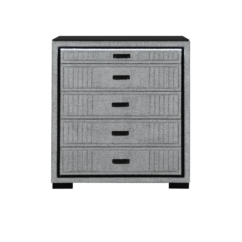 Commode gris Isaïe