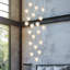 Lustre moderne 20 lumières noir cristal-21469983-61309185