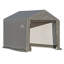 Abri Shed-in-a-Box® PEAK 6X10X6-6 GRIS-115750151-115750153